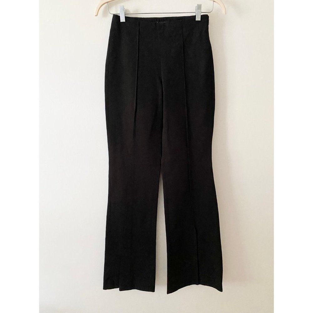 Theory Trousers Women’s 0 Black Dress Pants Wide Leg